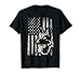 Patriotic German Shepherd American Flag 4th of July Shepherd T-Shirt