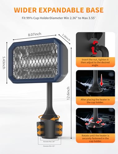 36V Heater with Quick-Disconnect