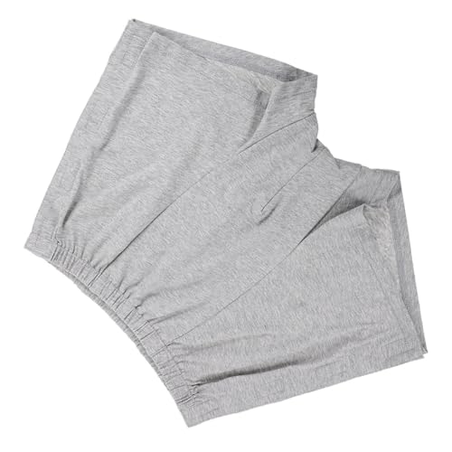 OATIPHO calzoncillos pantalones bragas reutilizable ropa interior bajo pantalón para el cuidado de la incontinencia Calzoncillos de incontinencia para hombres algodón Gris claro