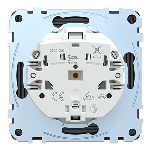 Merten, Presa Schuko con coperchio ribaltabile e