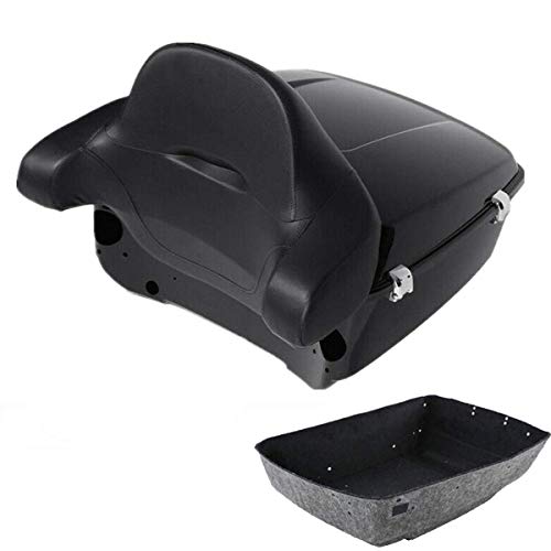 TCMT King Tour Pack Trunk w/Backrest Pad Fits For Harley Davidson Tour Pak Touring CVO Road King Road Glide Street Glide Electra Glide 2014-2025