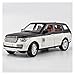 XIANZHOU Modellino in Scala 1/24 per Land Rover Range Rover Modello Metallo Auto Giocattolo Veicolo Simulazione Pullback Auto Pressofuso Decorazione Macchina Giocattolo (Color : Beige)