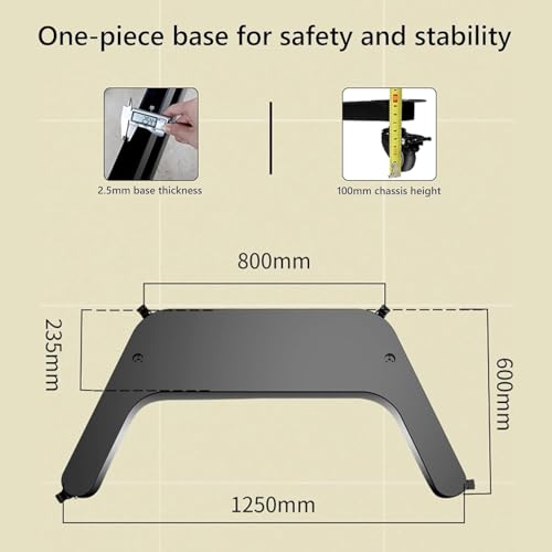 Soporte móvil para TV con ruedas, ajustable en altura, 42-90 pulg. miniatura 5