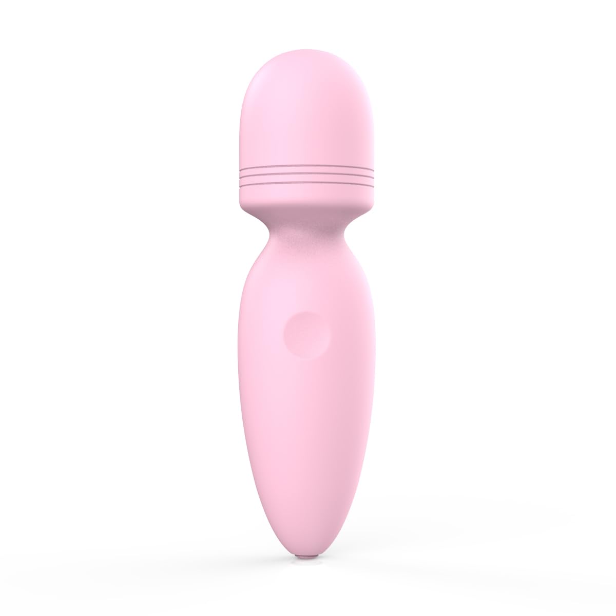 Portable Mini Wand Vibrator Silicone Clitoral Stimulator Powerful Personal Massager