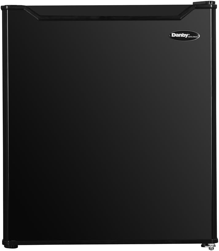 Danby 1.6 cu. ft. Compact Fridge in Black DAR016B1BM