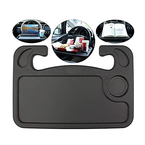 Modelo 3/Y Comer/Ordenador portátil Volante Escritorio Negro Tesla Mesa de viaje del coche Portátil Escritorio Comer Notebook Holder Accesorios (negro) Cover