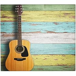 Filtro De Agua Vintage RHAIYAN Plato Secado Mat Pad Pad Guitarra en el filtro de agua de madera Vintage Filtro de agua Protección resistente al calor Specific