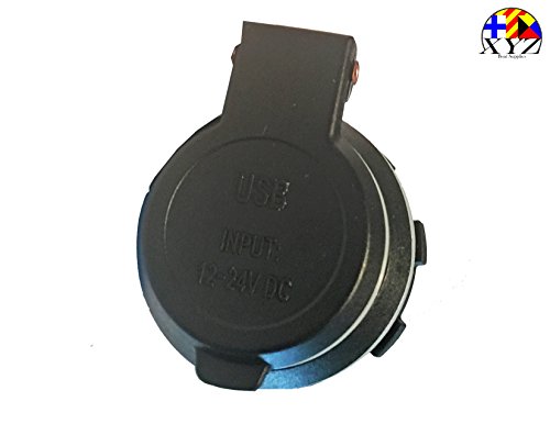 Xyz Boat Supplies Waterproof 4.2 Amp Dual Usb Charger Socket For Boat/Car/Rv/Motorhome/Motocycle (Grey) #TOP3
