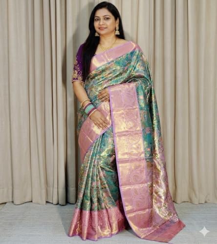 VASTTRAM kanjivaram silk saree in soft silk – image 3