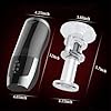 de Automatic Homme Masturbration Devices Hommes Gorge Profonde Sucer Mastubration Coupe Toy Femme Voix Toy pour les vrais hommes insérons Feeling Plaisir Vibrant Outil de package de confidentiali HYY5 #3