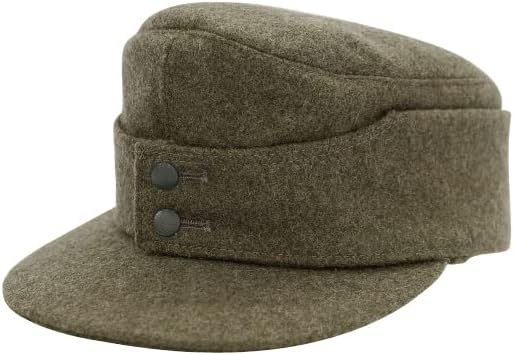 militaryharbor Heer Elite EM Brown Grey Wool M43 Field cap