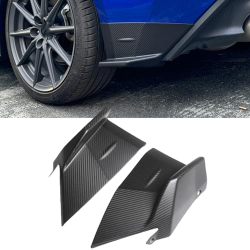 リアバンパーサイドコーナーカバーキット スバル BRZ トヨタ GR86 2022-2025 カーボンファイバー用