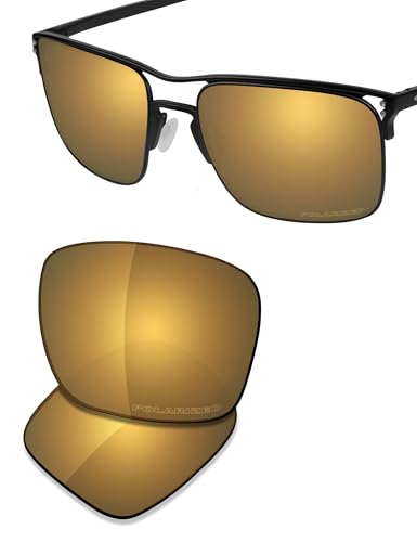 Image of SAUCER Premium Replacement Lenses & Nosepads for Oakley Holbrook Ti OO6048 | UV400 Protection, Anti-Scratch, Precise Fit