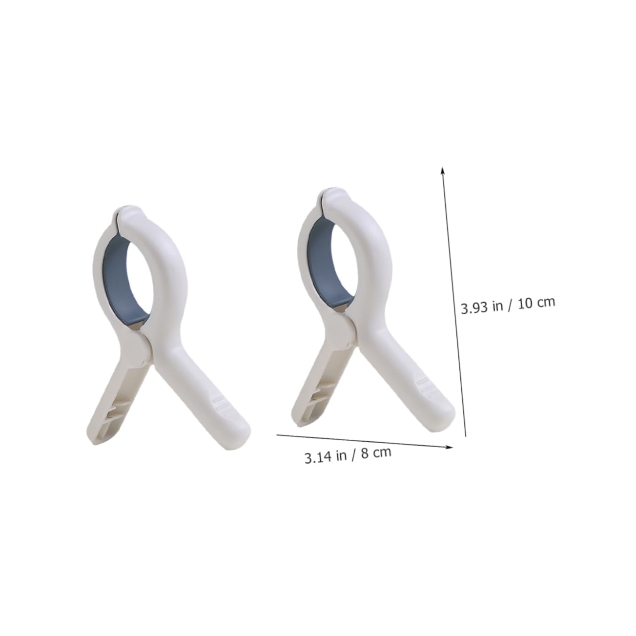 Alipis 24pezzi Mollette Per Bucato Antivento Clip Per Asciugamani e Trapunte Design Antiscivolo e Resistente Blu