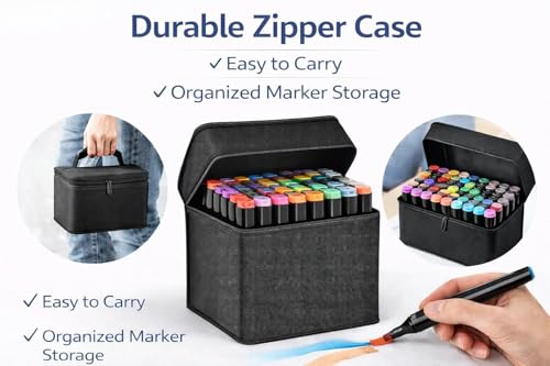 Image of Markers Sketch Pen Set Dual Tip Brush Pens Art Markers for Drawing Dual Tip Art Markers Set Chisel & Fine Colour Marker Set Markers Sketch Marker Drawing Marker (12 Color)