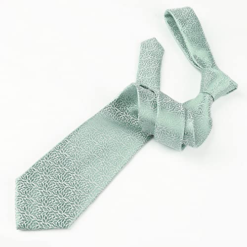 Image of Alizeal Mens 3.15inches Leaf Flower Pattern Tie Set