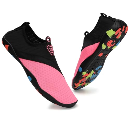 Image of TEOKJ Water Shoes Quick Dry Barefoot Yoga Water Aqua Sport Pool Beach Swim Surf Driving for Women Men