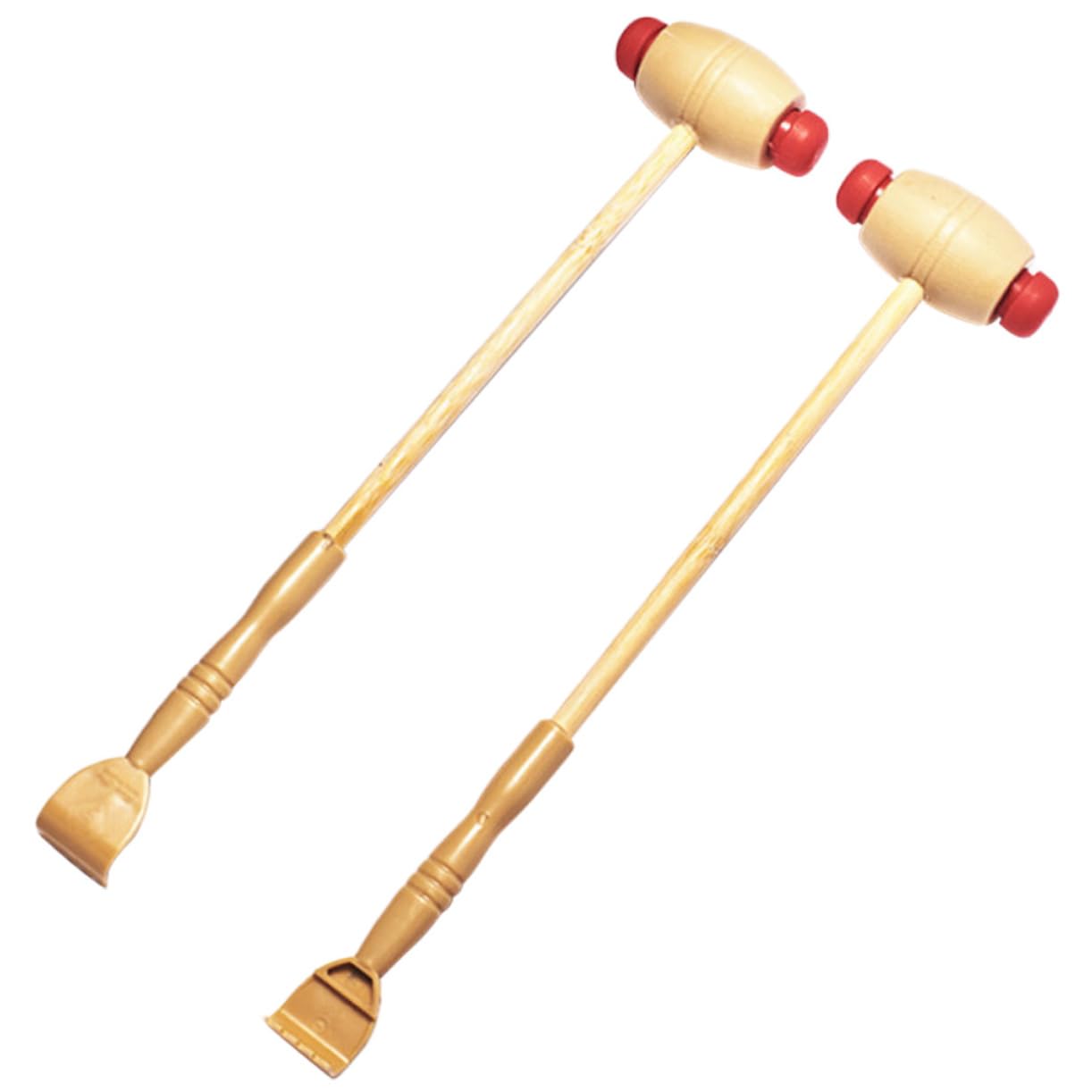 FOMIYES Lympathic Drainage Massager Wooden Back Scratcher Manual Massager for Relaxation