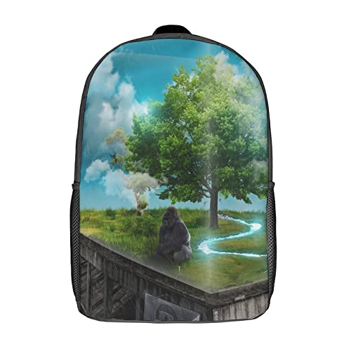 Sac à dos personnalité mode Gorilla pour vos trajets urbains et vos journées de cours