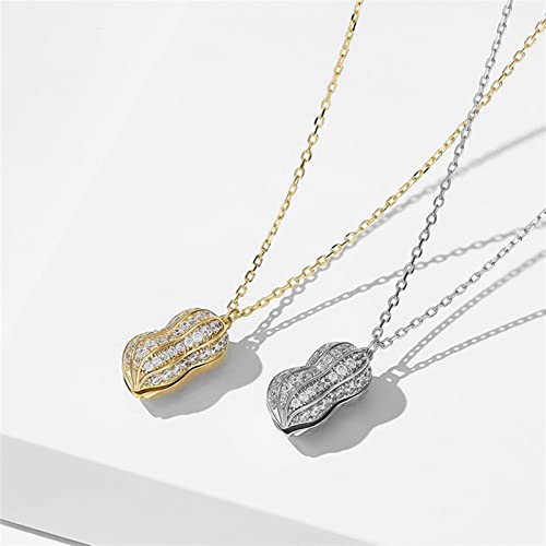 Pendentif colliers creative peanut en argent 925 cadeau idéal maman