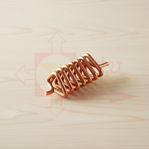 Image of Copper Spring (Set-9) || Anticlock Wise Spring || Vastu Spring Remedy || Vastu Remedy || Direction-South Easte, SSE, South ||