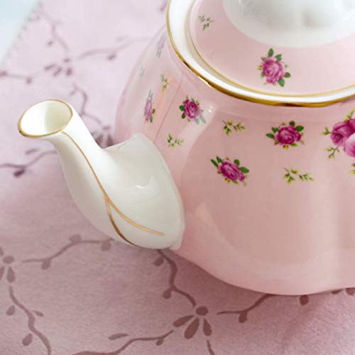 Tea-Set-for-Adults-Bone-China-Coffee-Cup-Set-Coffee-Cups-and-Saucers-Blue-and-White-Tea-Set-with-Teapot-Blue-Blue-b-Blue-b