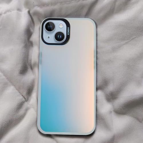 Image of AIBEX Glaze Series Compatilble with for Apple iPhone 14 Plus Slim Full-Body Stylish Protective Polycarbonate Case with Built-in Screen Protector for Apple iPhone 14 White