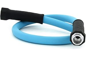 RV Water Hoses: 3FT 5/8" Lead-Free, No-Leak 3/4" Aluminum Fittings-Adjustable Nozzle