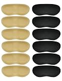 6 Pairs Heel Pads for Shoes Too Big, Heel Inserts for Women&Men, Self-Adhesive Heel Cushion Pads for Loose Shoes - Heel Pain Relief Bunion Callus Blisters
