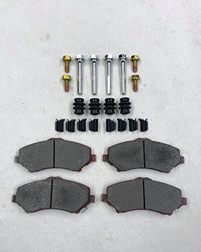 Plaquettes de frein avant avec kit de fixation pour Chrysler Grand Voyager 2008-2017 CRK/RT/013A