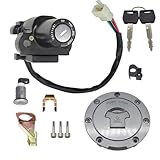 CBR600RR Ignition Switch Gas Cap Cover Seat Lock Key Set for Honda CBR600RR F5 2003-2006 CBR929RR 2001-2002 CBR954RR 2002-2003