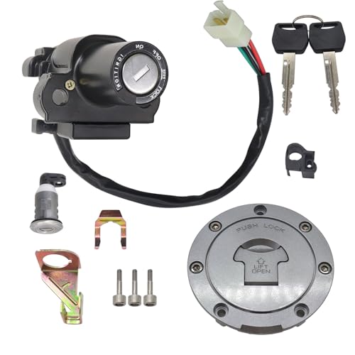 CBR600RR Ignition Switch Gas Cap Cover Seat Lock Key Set for Honda CBR600RR F5 2003-2006 CBR929RR 2001-2002 CBR954RR 2002-2003