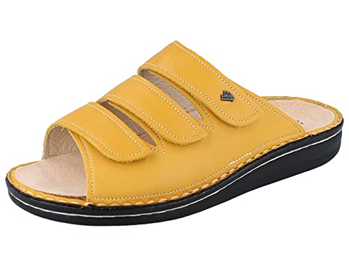 Preisvergleich Produktbild FINN COMFORT Korfu Damen Pantolette gelb yellow / Pala