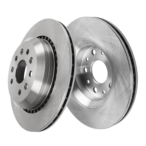 Image of Detroit Axle - Front and Rear Brake Rotors for 2020-2025 Jeep Gladiator