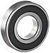 NSK R12VV Small Size Ball Bearing, Single Row, Double Sealed, Pressed Steel Cage, Normal Clearance, Inch, 3/4" Bore, 1-5/8" OD, 7/16" Width, 18000rpm Maximum Rotational Speed, 1130lbf Static Load Capacity, 2110lbf Dynamic Load Capacity