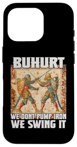 Buhurt Fanatics Renaissance of Longsword Fencing �u�n�[�g �X�}�z�P�[�X iPhone 16 Pro �p