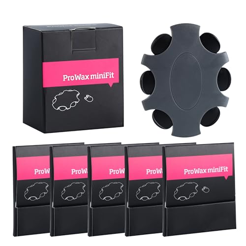 Hörgeräte Cerumenfilter für Oticon ProWax MiniFit ProWax MiniFit Ersatz-Wachsschutzfilter mit 6 Werkzeugen und 6 Filtern (5 Pack/30 Stück)