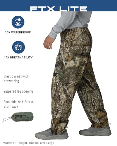 Image of FROGG TOGGS Men's Ftx Lite Waterproof Angler /Fishing Pant with Stretch Fabric