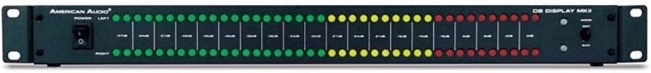 Display MKII 9 in. Metal Rack Mountable LED DB Level Display