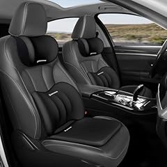 Seat Cushion ＆ Lumbar Pillow ＆neck Pillow-black