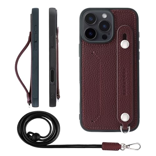 HANATORA for iPhone 16ProMax �P�[�X �{�v �ϏՌ� �w�ʃx���g �X�g���b�v�����O �X�}�z�P�[�X �X�}�z �X�^���h�@�\ �l�b�N�X�g���b�v �t�� �J�[�h�|�P�b�g �V�������N���U�[ �M�t�g ���C�� CGHGZ-16ProMax-Win
