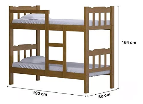 Beliche de Madeira Maciça Tauari Imbuia
