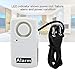 Automatic Power Cut Failure Alerter LED Indicator Smart 120db Outage Alarm Warning Siren, Needs 9V Battery (Not Included)