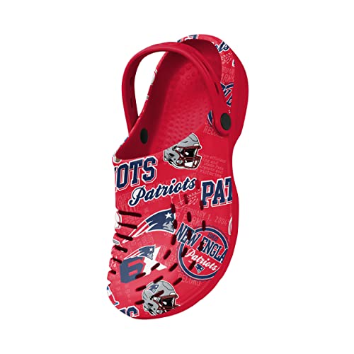 Image of FOCO Arizona Cardinals NFL Mens Historic Print Clog with Strap