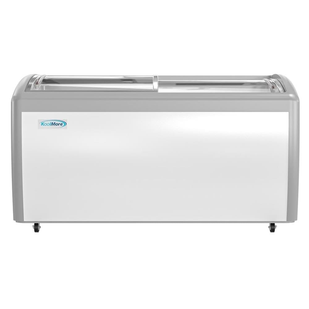 Pemberly Row Contemporary 60 In. Display Ice Cream Freezer-16 Cu Ft. on Fridge.com - View 5