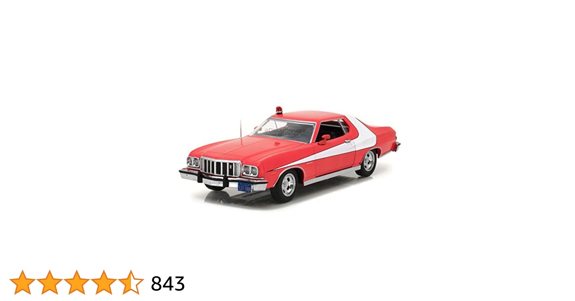 グリーンライト スタスキー&ハッチ - 1976 フォード・グラントリノ Amazon | 1/24 グリーンライト GREENLIGHT Starsky & Hutch 1976