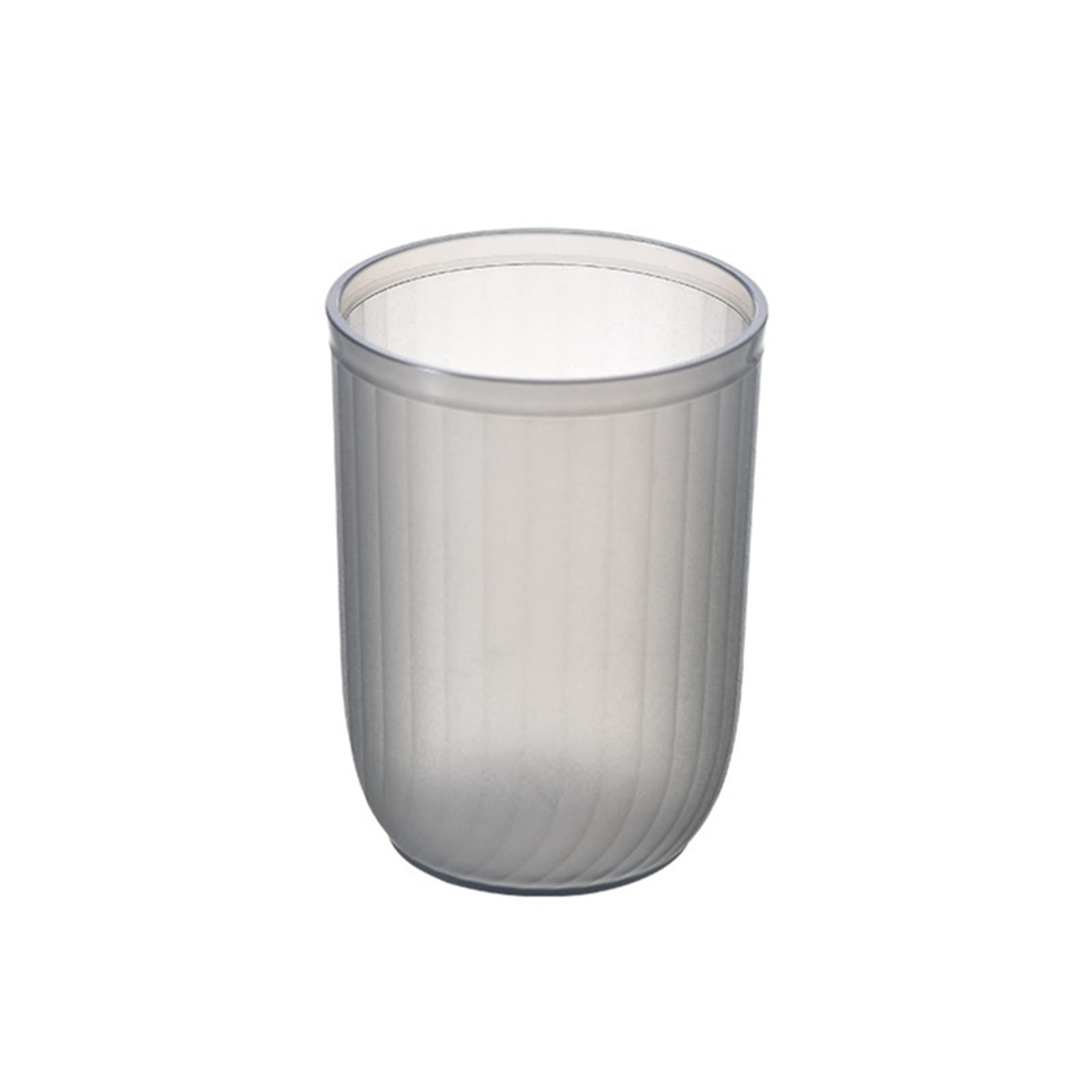 JINGYAN Toothbrush Holders Wash cup toothbrush box multifunctional washing brush holder household bathroom accessories(Clear)