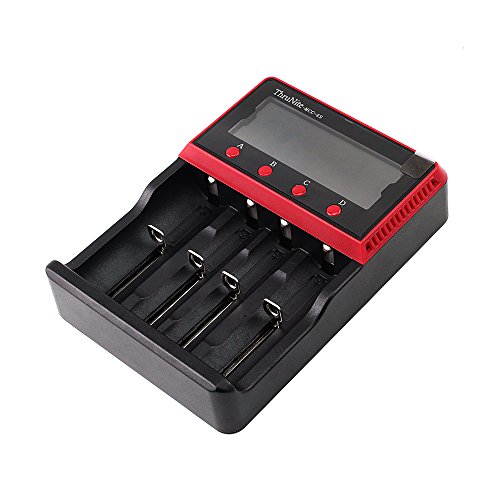 ThruNite MCC-4S Universal Charger for Charging 26650 18650 17670 18490 17500 17335 16340(RCR123) 14500 10440 Batteries (MCC-4S*1pcs)