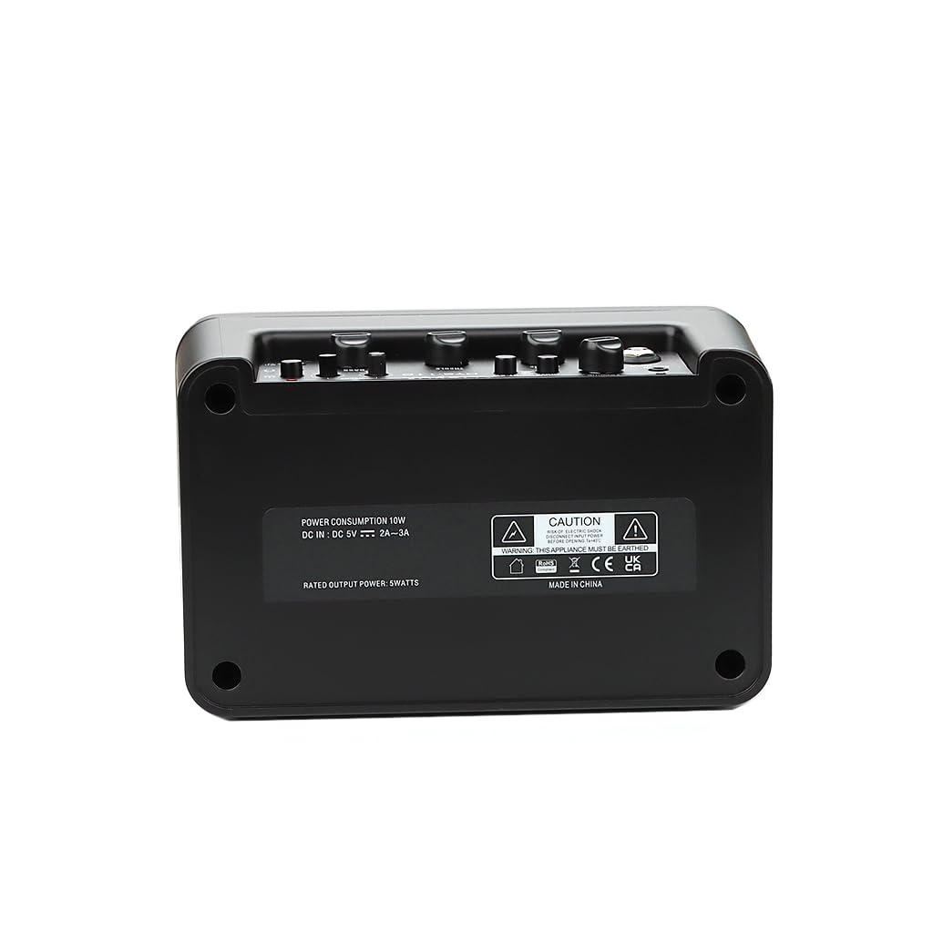 RuiJOTWAT Electric Guitar Amplifier Speaker 10 Watt Electric Guitar AMP,Black speaker - Image 3