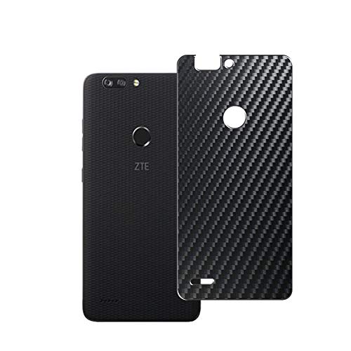 Puccy 2 Pack Back Screen Protector Film, compatible with ZTE Blade Z Max Black Carbon TPU Guard Cover （ Not Tempered Glass/Not Front Screen Protectors ）